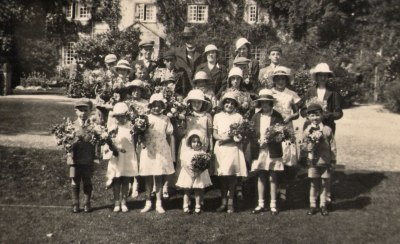 09. Sunday School children at Tatham Rectory c. 1932