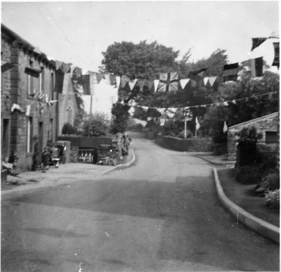 02. Lowgill decked out for Coronation celebrations in 1953