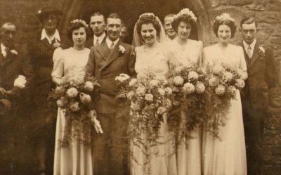 03. Wedding of Aileen Hodgson & George Stackhouse, Tatham Church 1947