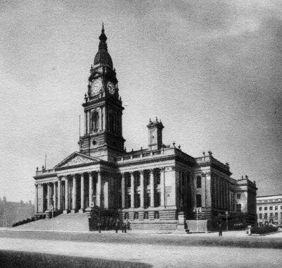 Bolton town hall in 1938
