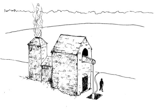 Drawing: Clintsfield engine house
