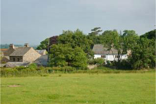 Sally House (gable end, left); Snap Cottage