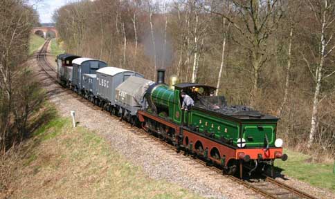 Furness Railway 1863 loco and period carriages