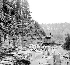 Backsbottom Quarry c.1900